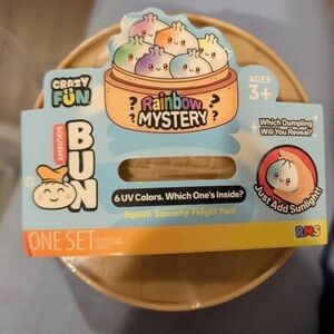 Rainbow Mystery Squishy Bun UV Color-Change Dumpling Toy